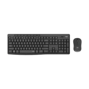 Logitech MK295 Silent Wireless Mouse & Keyboard Combo (Black</span>