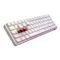 Portronics Hydra 10 Mechanical Wireless Gaming Keyboard with Bluetooth 5.0 + 2.4 GHz, RGB Lights 16.8 Million Colors, Type C Charging, Compatible with PCs, Smartphones and Tablets(Red) - Green Apple Compunet