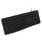 Portronics Ki-Pad 4 USB Wired Keyboard with Fn Multimedia Hotkeys, Full-Size Layout with Num Pad, Ergonomic Design, 1.5m USB Cable, for Laptop, PC, Mac (Black) - Green Apple Compunet