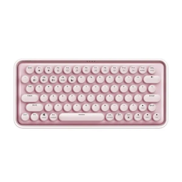 RAPOO Ralemo Pre 5 Wireless Keyboard (Pink) - Green Apple Compunet