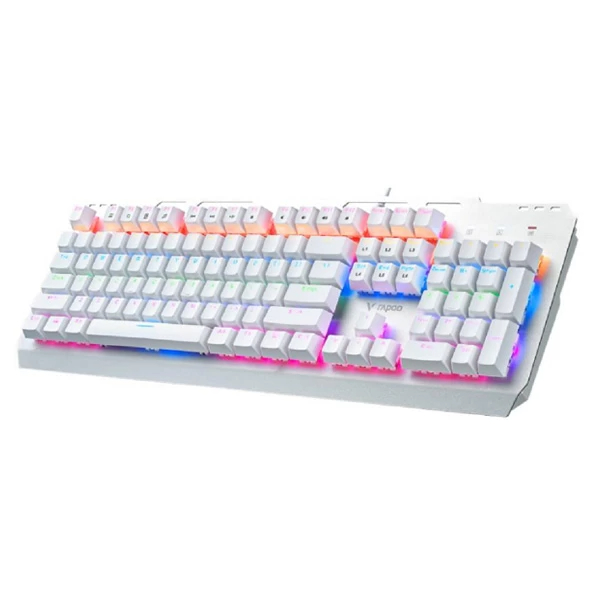 Rapoo GK500 Mechanical Gaming Keyboard Red Switches (White) - Green Apple Compunet