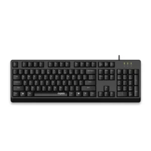 Rapoo NK1900 Spill Resistance Wired USB Keyboard (Black)