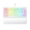 Razer BlackWidow V4 75 Percent White Mechanical Gaming Keyboard (White) - Green Apple Compunet
