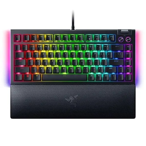 Razer Blackwidow V4 75 Percent Mechanical Gaming Keyboard - Green Apple Compunet