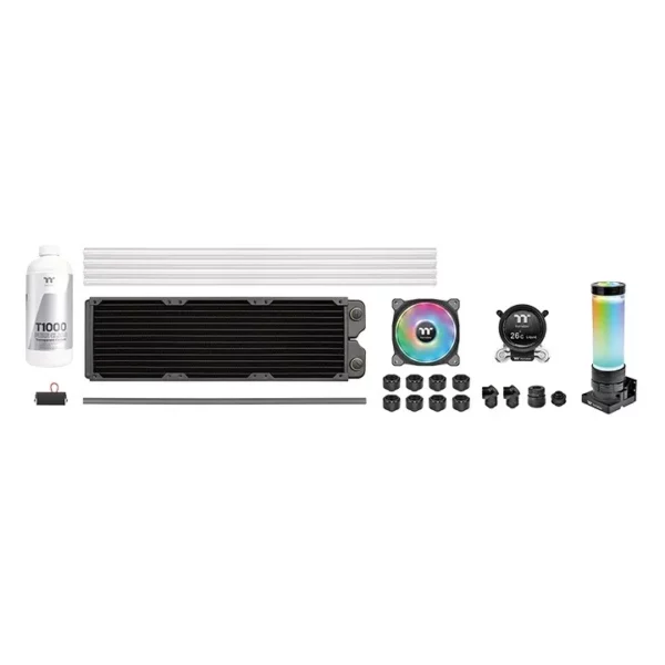Thermaltake Pacific CLM360 Ultra Hard Tube Liquid Cooling Kit - Green Apple Compunet