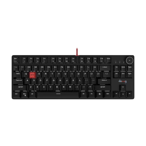 daWg HighKEY 373 Mechanical Gaming Keyboard Blue Switch - Green Apple Compunet