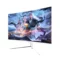24HDC 24 Frameless Ultra Slim Curved Monitor, 100 Hz Refresh Rate, 1080p White - Green Apple Compunet