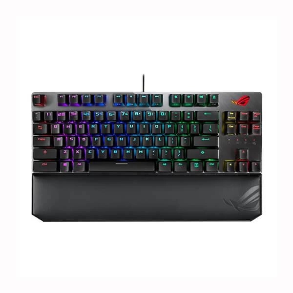 Asus ROG Strix Scope TKL Deluxe Cherry MX RGB Red Switches - Green Apple Compunet