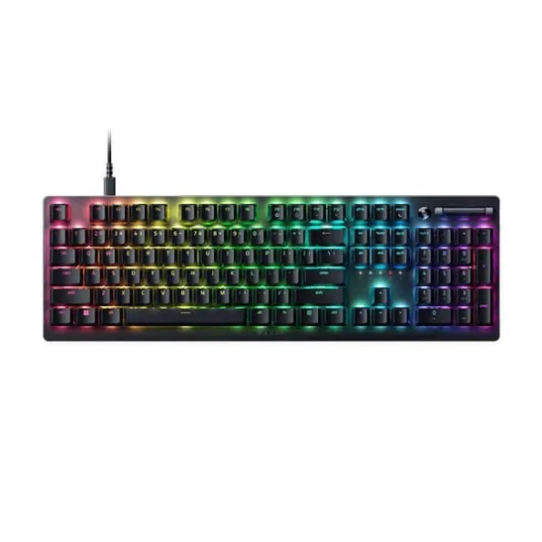 Razer DeathStalker V2 Wired Gaming Keyboard Low Profile Linear Red - Green Apple Compunet