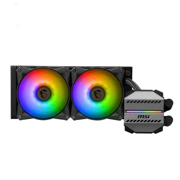 MSI MAG Coreliquid M240 ARGB 240mm CPU Liquid Cooler (Black) - Green Apple Compunet