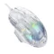 AULA S80 Transparent RGB Optical Gaming Mouse - Green Apple Compunet