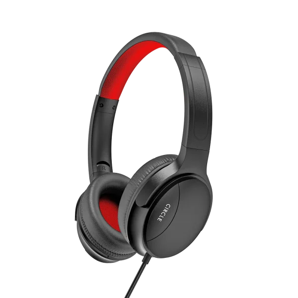 Circle Xplode 102 Full Range, Over-Ear Headphones – Black Red - Green Apple Compunet