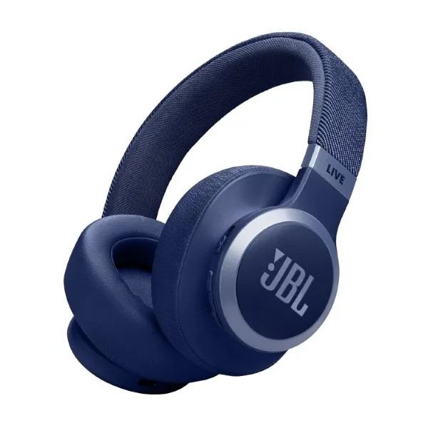 JBL Live 770NC Wireless Adaptive Noise Cancelling Headphone Blue - Green Apple Compunet