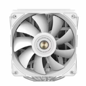 ALSEYE N600 6 Heat Pipes Dual-Tower CPU Air Cooler (White)