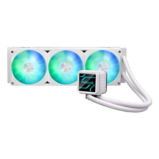 Asus Prime LC 360 ARGB CPU Cooler (White) - Green Apple Compunet