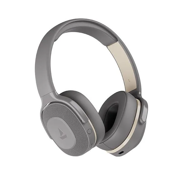Boat Rockerz 425 Bluetooth Wireless Over Ear Headphones with Mic (Ash Grey) - Green Apple Compunet