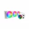 Cooler Master MasterLiquid 360 Core II White ARGB Liquid CPU Cooler - Green Apple Compunet