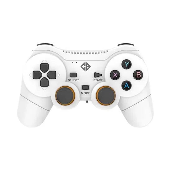 Cosmic Byte Nexus Wireless Controller for PC, AAA Removable Battery (White) - Green Apple Compunet