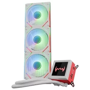 Dawg L360 AIO ARGB 360mm CPU Liquid Cooler (White)