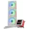 Dawg L360 AIO ARGB 360mm CPU Liquid Cooler (White) - Green Apple Compunet