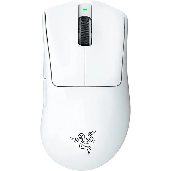 Razer DeathAdder V3 Pro Wireless Gaming Mouse (White) - Green Apple Compunet