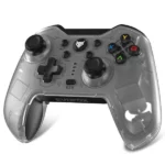 EvoFox Elite X Wireless Gaming Controller for PC with 2 Programmable Macro Back Buttons Gamepad (White)