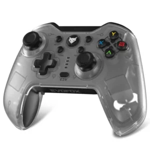 EvoFox Elite X Wireless Gaming Controller for PC with 2 Programmable Macro Back Buttons Gamepad (White)