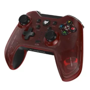 EvoFox Elite X Wireless Gaming Controller for PC with 2 Programmable Macro Back Buttons Gamepad (Red)
