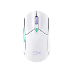 HYPERX Pulsefire Haste 2 Core Wireless Ambidextrous Gaming Mouse (8R2E7AA) (3200 DPI / 6 Macro Buttons) (White)