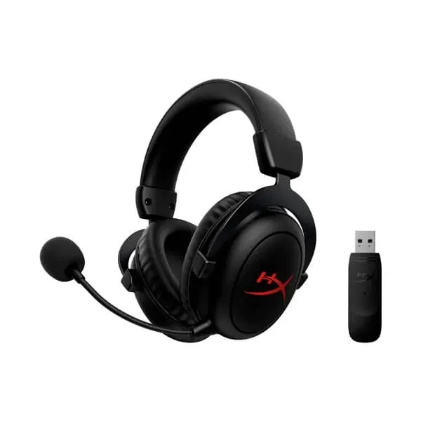 HyperX Cloud Core Wireless DTS Gaming Headset (Black) - Green Apple Compunet