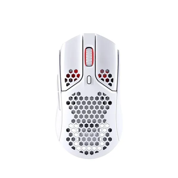 HyperX Pulse fire Haste Wireless Gaming Mouse (White) - Green Apple Compunet