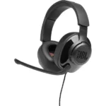 BL Quantum 300 Wired Over Ear Gaming Headphones with Mic (Black