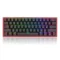 Redragon FIZZ PRO K616 Mechanical Bluetooth Gaming Keyboard Black - Green Apple Compunet