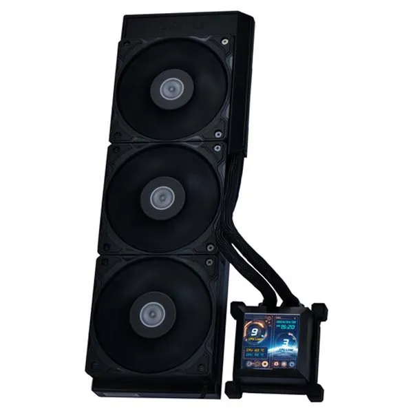 Lian Li HydroShift LCD 360S AIO Cooler (Black) - Green Apple Compunet