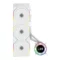 Lian Li Hydroshift II LCD-C 360TL White All-in-One CPU Cooler with LCD and UNI FAN TL (White) - Green Apple Compunet