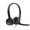 Logitech H390 Wired On Ear Headset for PC/Laptop, Stereo Headphones with Noise Cancelling Microphone (Black) - Green Apple Compunet