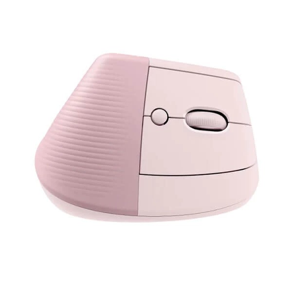 Logitech Lift Vertical Wireless Mouse (Rose) - Green Apple Compunet