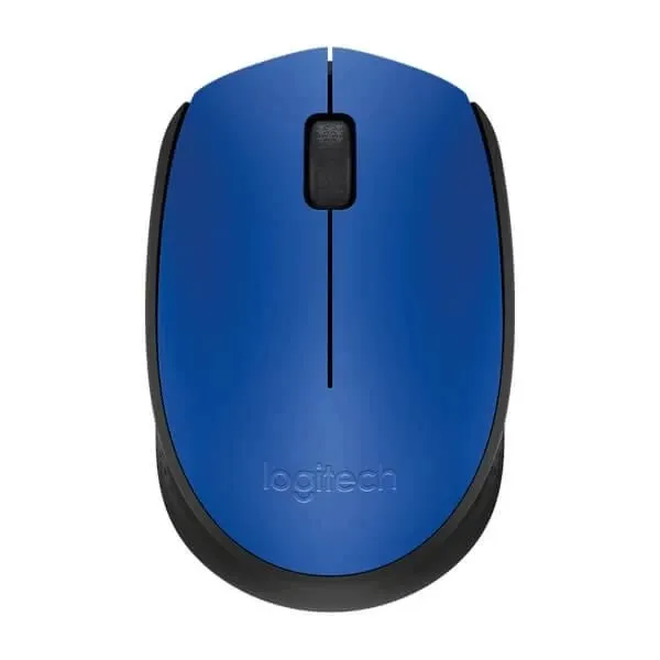 Logitech M171 Wireless Mouse (Blue/Black) - Green Apple Compunet