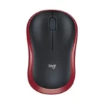 Logitech M185 Wireless USB Mouse (Red)