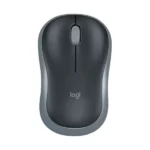Logitech M185 Wireless USB Mouse (Black)