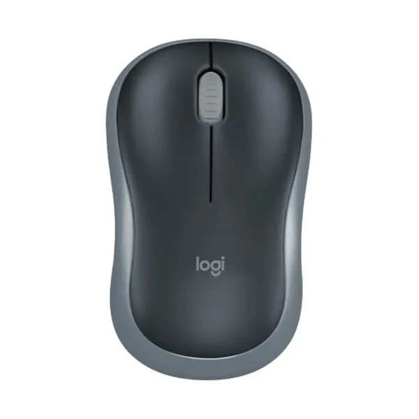 Logitech M185 Wireless USB Mouse (Black) - Green Apple Compunet