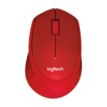 Logitech M331 Silent Plus Wireless Mouse (Red)