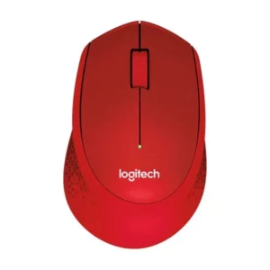 Logitech M331 Silent Plus Wireless Mouse (Red)