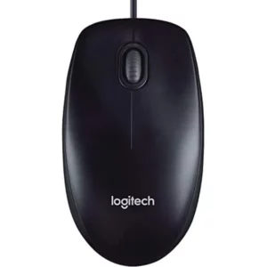 Logitech M90 Wired USB Mouse (Black)