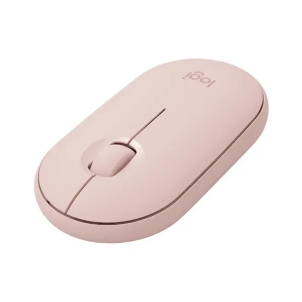 Logitech Pebble M350 Wireless Mouse (Rose) - Green Apple Compunet
