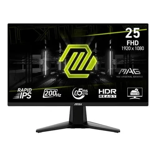 MSI MAG 255F E20 25 Inch FHD Gaming Monitor - Green Apple Compunet