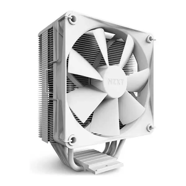 NZXT T120 120mm CPU Air Cooler (White) - Green Apple Compunet