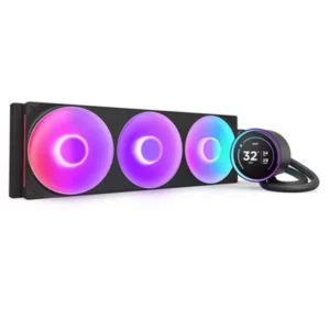 NZXT Kraken Elite 420 RGB 420mm All in One Liquid CPU Cooling Kit (Black)