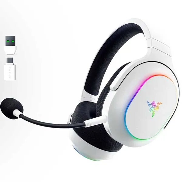 Razer Barracuda X Chroma Wireless Multi-Platform Gaming Headset (White) - Green Apple Compunet