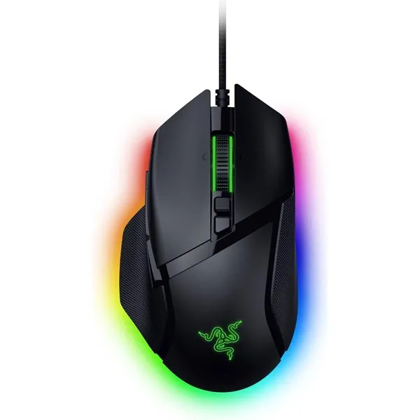 Razer Basilisk V3 35K Wired Ergonomic Gaming Mouse (Black) - Green Apple Compunet